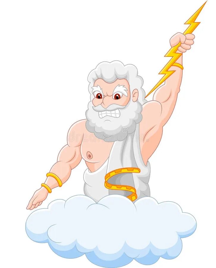 Рисунок бога юпитера. Зевс Бог. Бог Греции Зевс. Изображение Бога Зевса. Зевс на облаке.