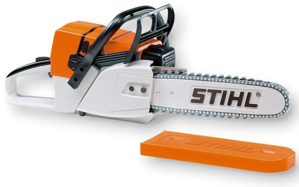 Бензопила-игрушка Stihl 04649340000. Игрушка бензопила Stihl. Игрушечная бензопила Stihl. Игрушечная бензопила Stihl на батарейках (04649340000). Купить пилу брянск