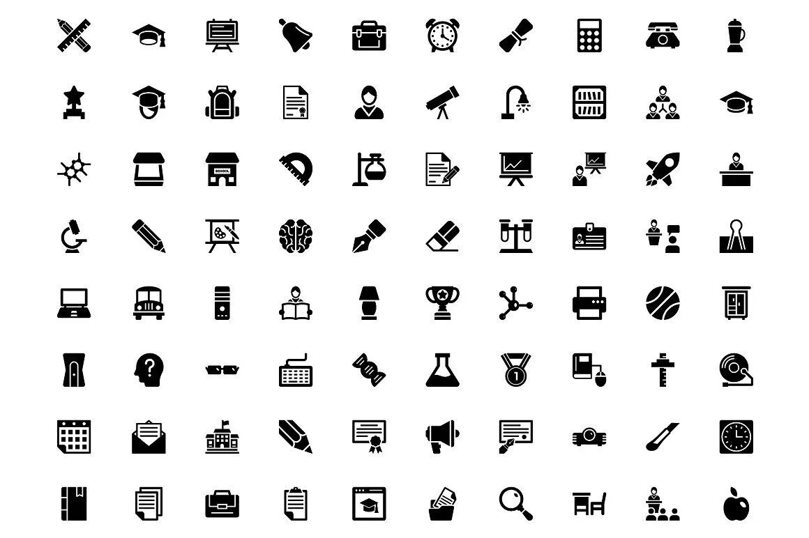 Flaticon icons. Флатикон иконки. Пак иконок. Набор иконок образование. Набор иконок школа.