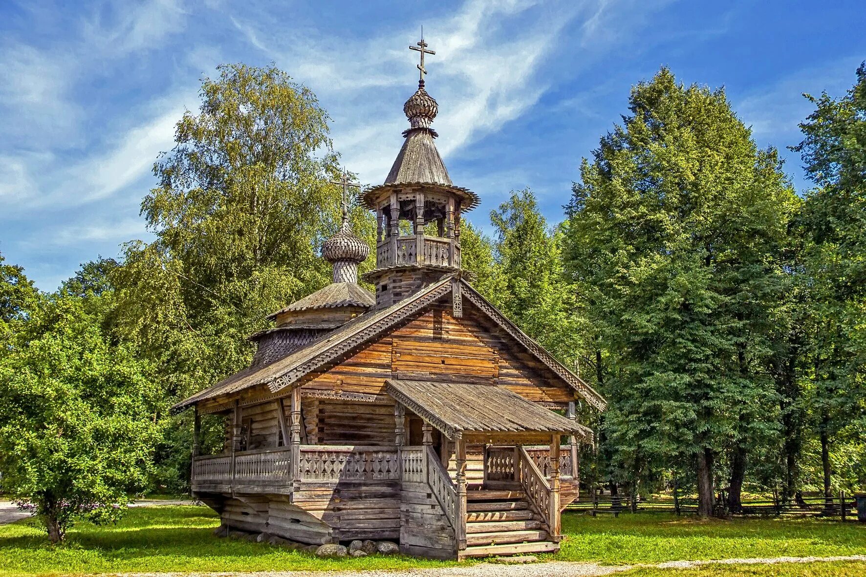 Дерево в русской архитектуре