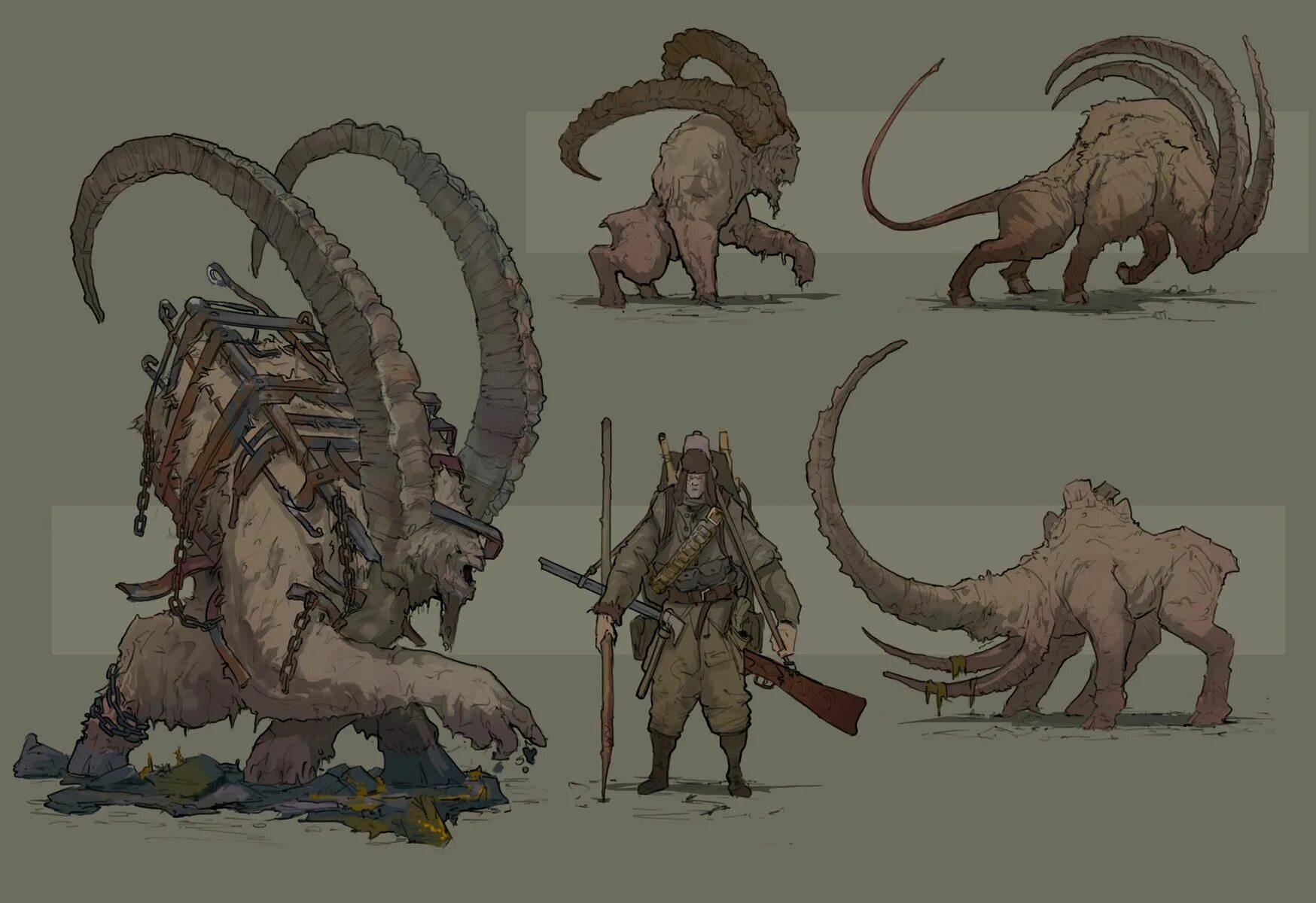 Different creatures