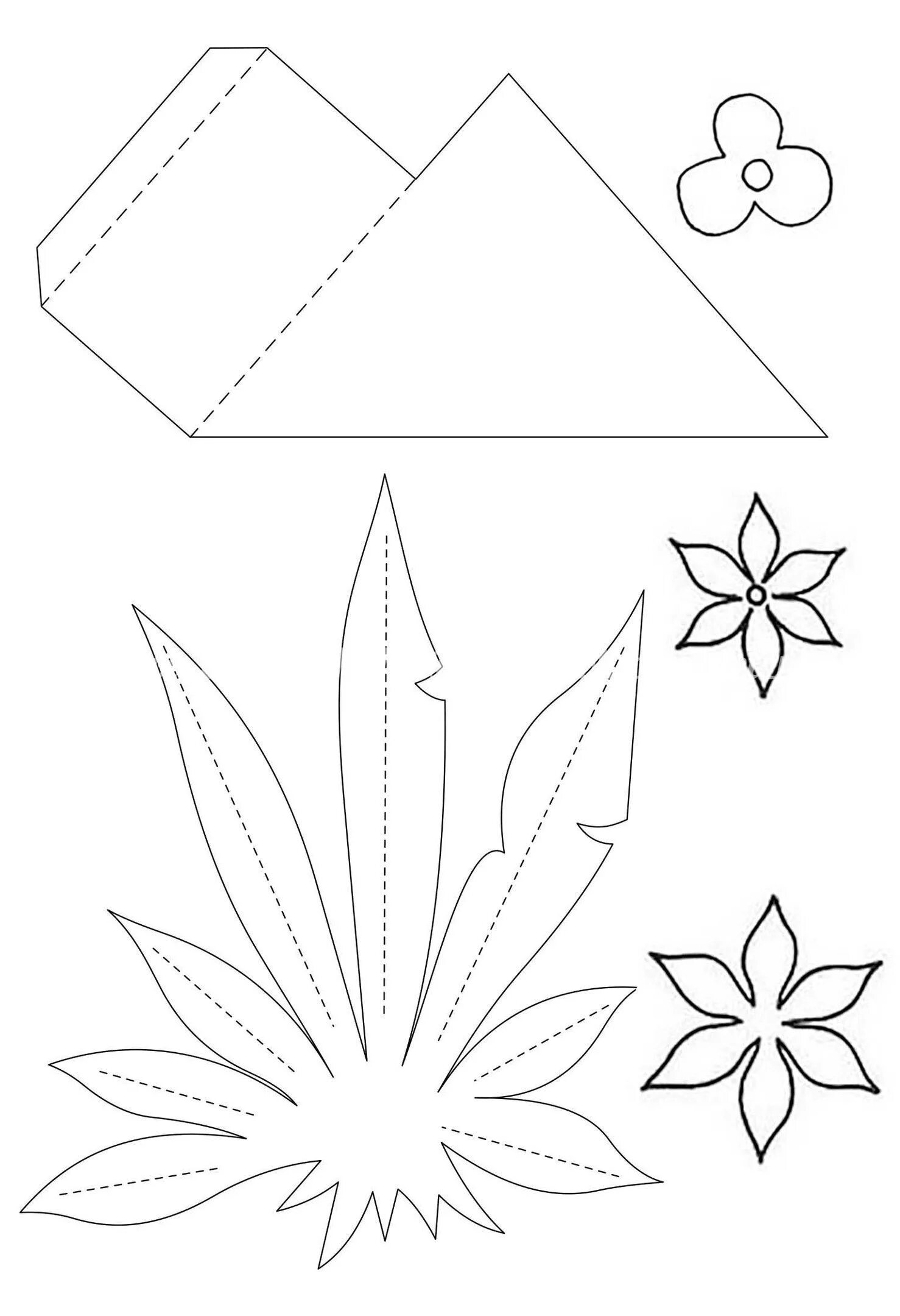 Шаблон открытки из бумаги. Цветы из бумаги трафарет. Трафареты цветов для поделок. Объемные цветов для вырезания из бумаги. Трафарет для цветовдля обемной.