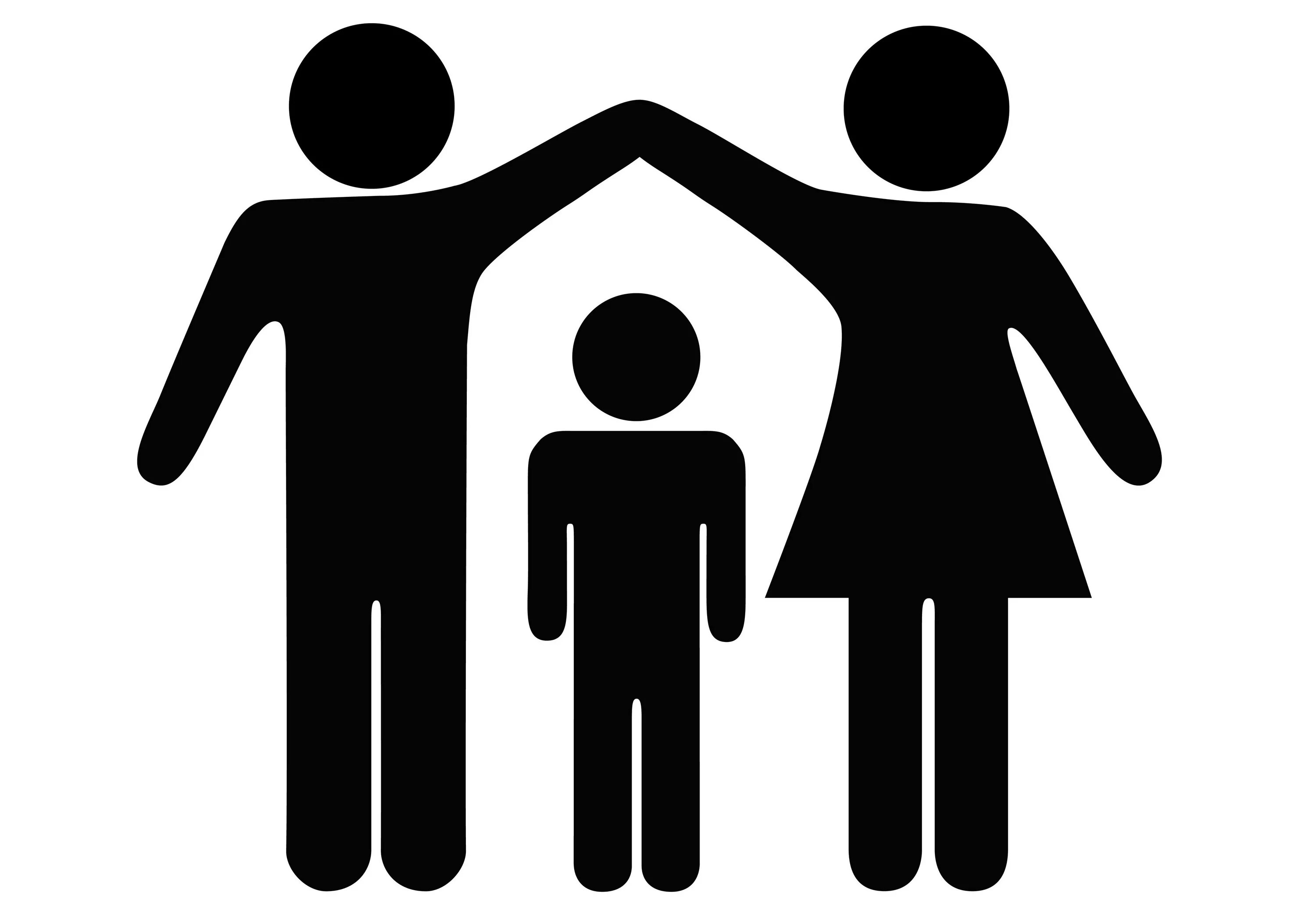 Знак семьи фото Family symbol isolated Royalty Free Vector Image , #Ad, #isolated, #symbol, #Fam