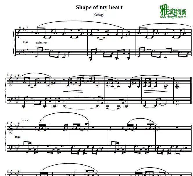 Ноты для фортепиано shape of my heart. Shape of my Heart Ноты для скрипки. Sting Ноты для фортепиано. Стинг Ноты для фортепиано. Ноты пианино стинг.