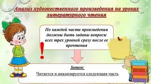 Цели урока литературного чтения