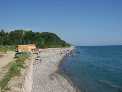 Пляж щель краснодарский край