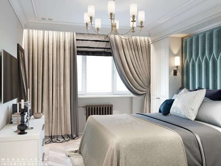 Encontrar la paz en Malasaña Curtains living room modern, Beige curtains living 