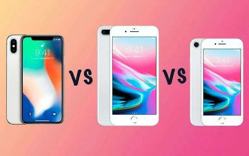 Apple iphone чем отличается. Iphone 8 plus и iphone x. iphone 8 plus vs x. айфон 8 плюс и айфон x. iphone 8 plus vs iphone x.