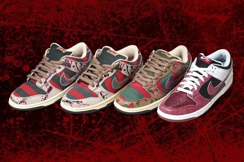 Кроссовки новинки 2024. Nike SB Dunk Low Freddy Krueger. Nike SB Dunk Freddy Krueger. Nike Dunk Low Freddy Krueger. Nike SB Dunk Low Pro Freddy Krueger.