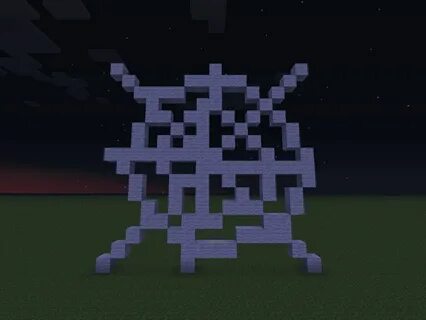 Big Spider Web Minecraft Map.