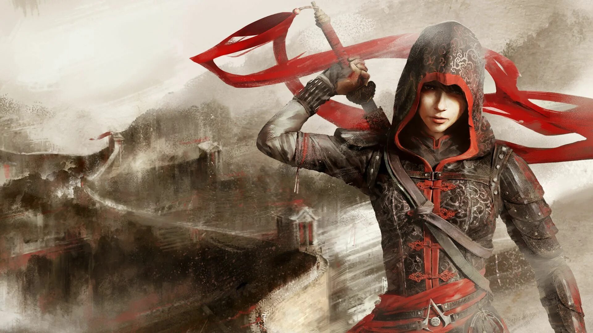 Assassins Creed Chronicles Шао Цзюнь. Шао Цзюнь и Эцио. Assassins Creed Chronicles China. Шао Юн ассасин.