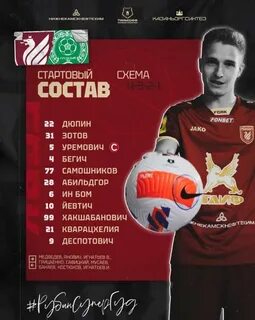 Футбол рубин расписание матчей