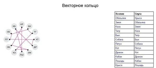 Векторное кольцо по знакам зодиака хозяин слуга. Векторное кольцо по году рождения Кваша. Векторное кольцо по году рождения таблица Кваша. Малое векторное кольцо Кваша.