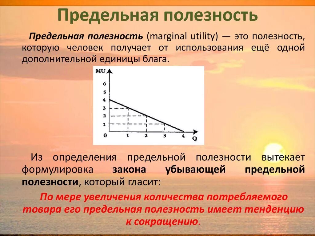 В зависимости от 1 уровня. Прпределтная полезнлсть. Понятие предельной полезности. Предельная полезность товара. Полезность и предельная полезность.