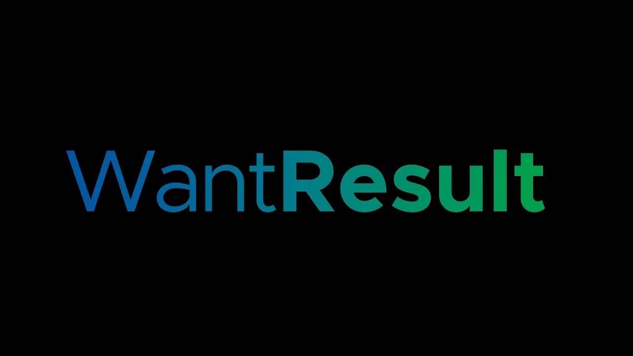 Want result. Wantresult. лого wantresult. логотип вонтрезалт.