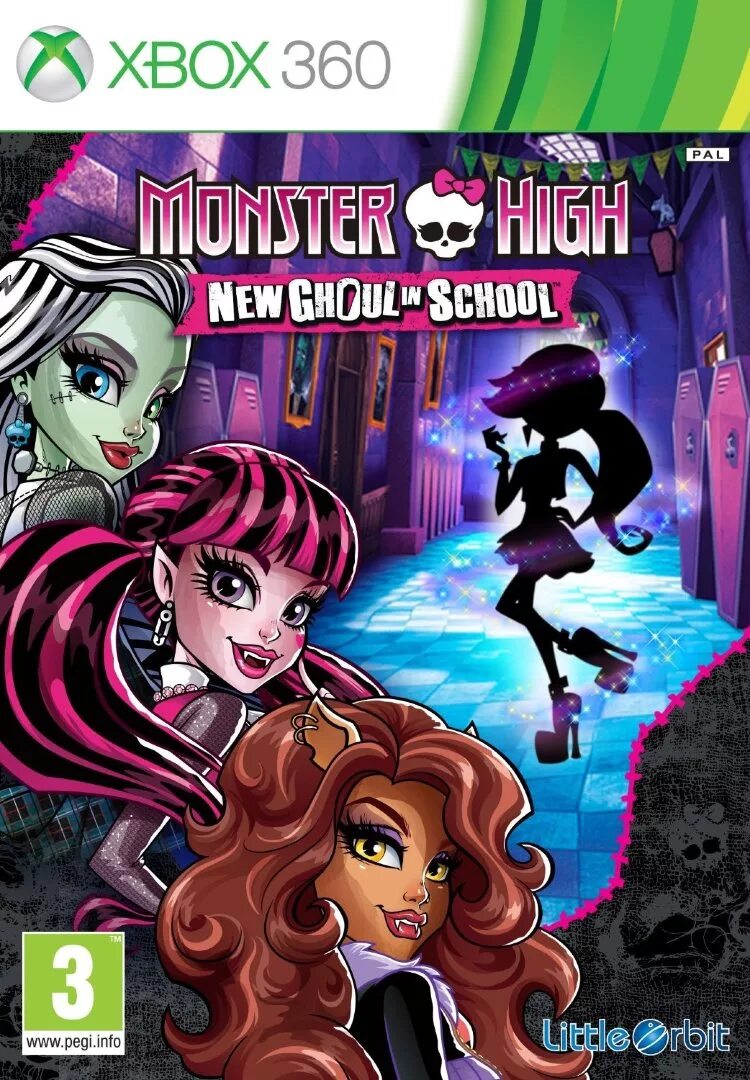 New ghoul school. Xbox 360 Monster High. Игра Monster High New Ghoul. Monster High New Ghoul in School Xbox 360. Диск школа монстров.