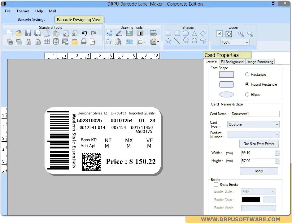 Software label