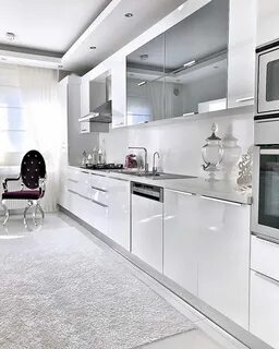 Белая кухня дизайн