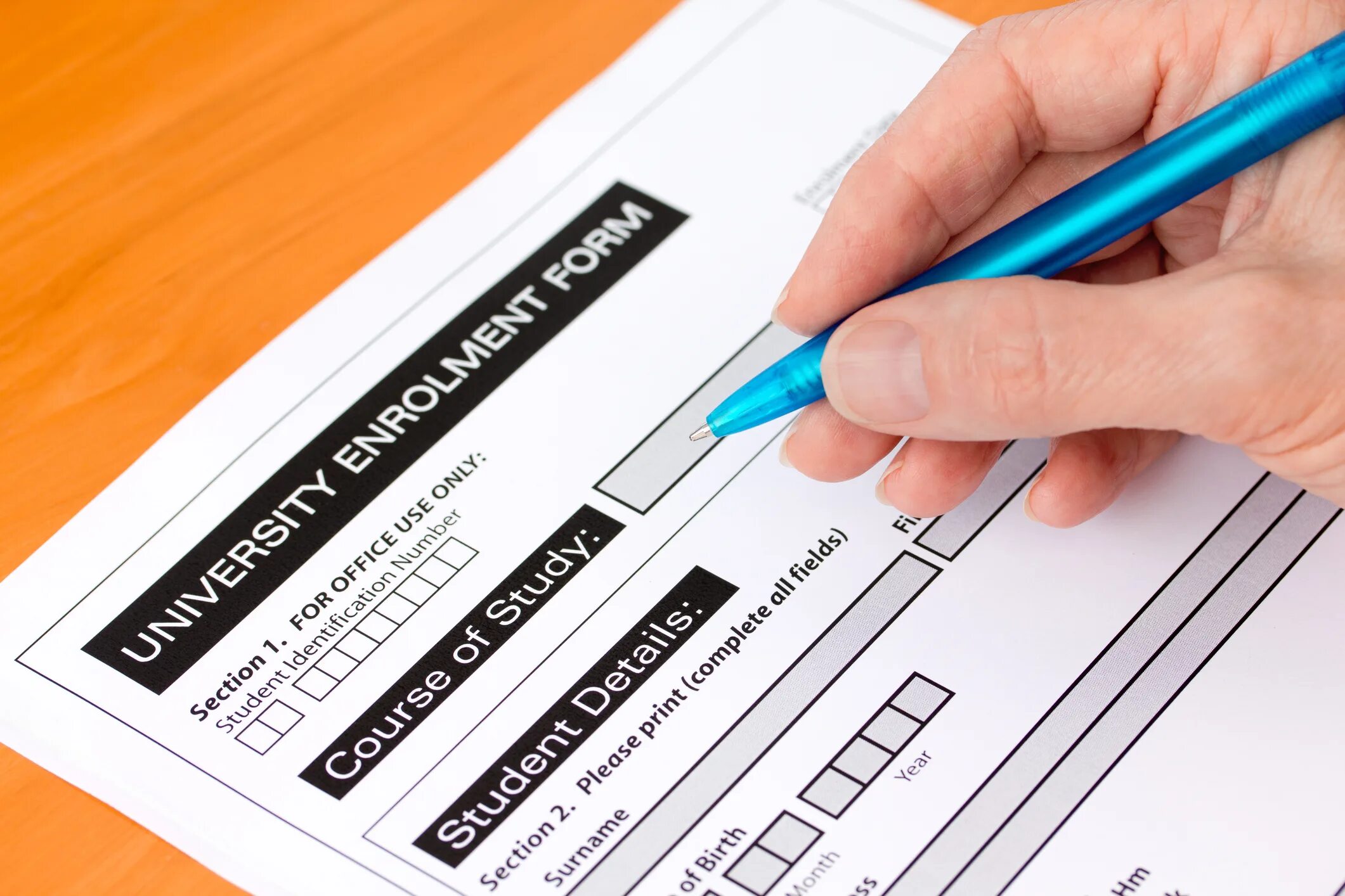 Applying forms