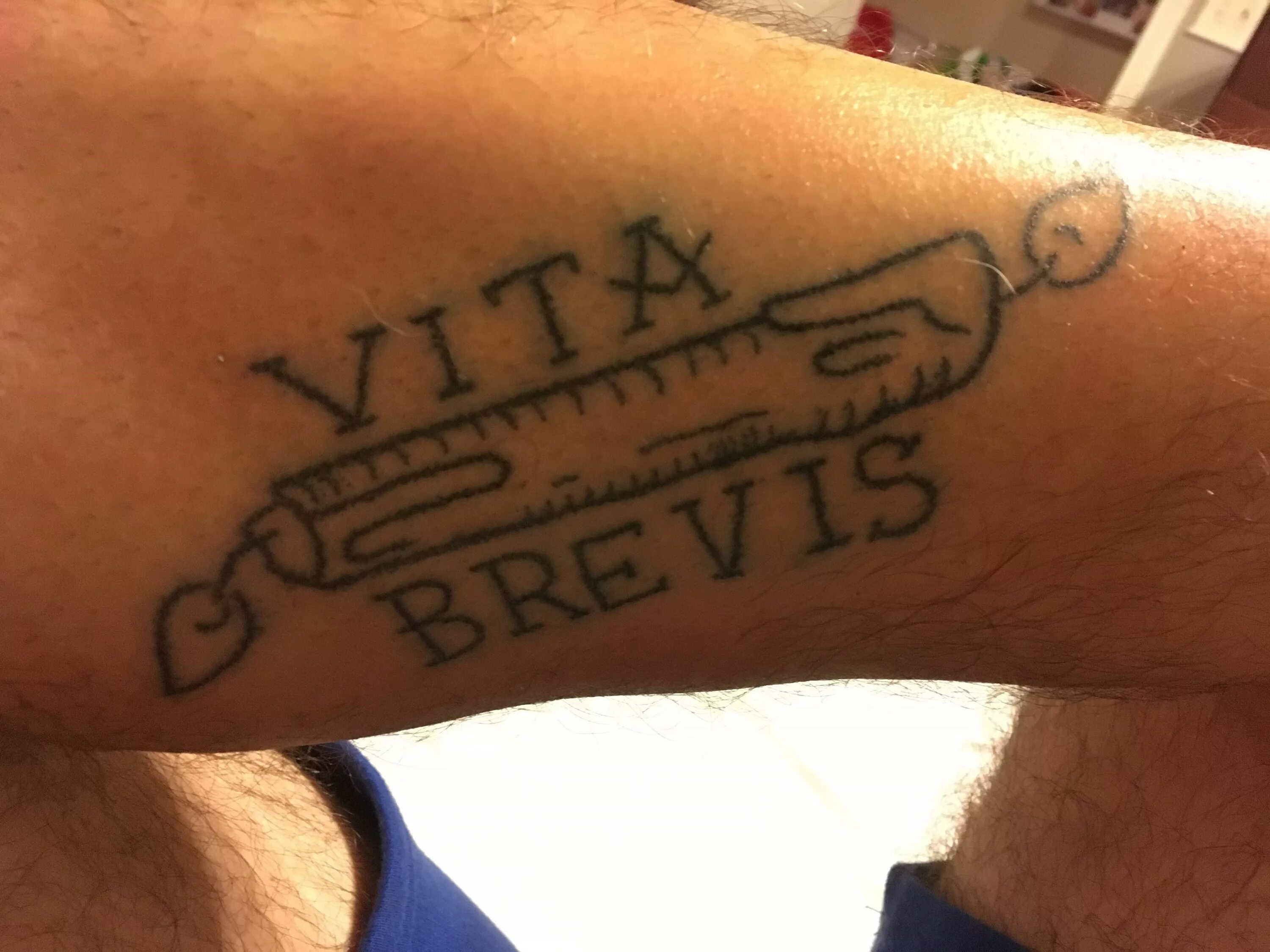 Vita brevis est. Vita Brevis тату. Бревис латынь.