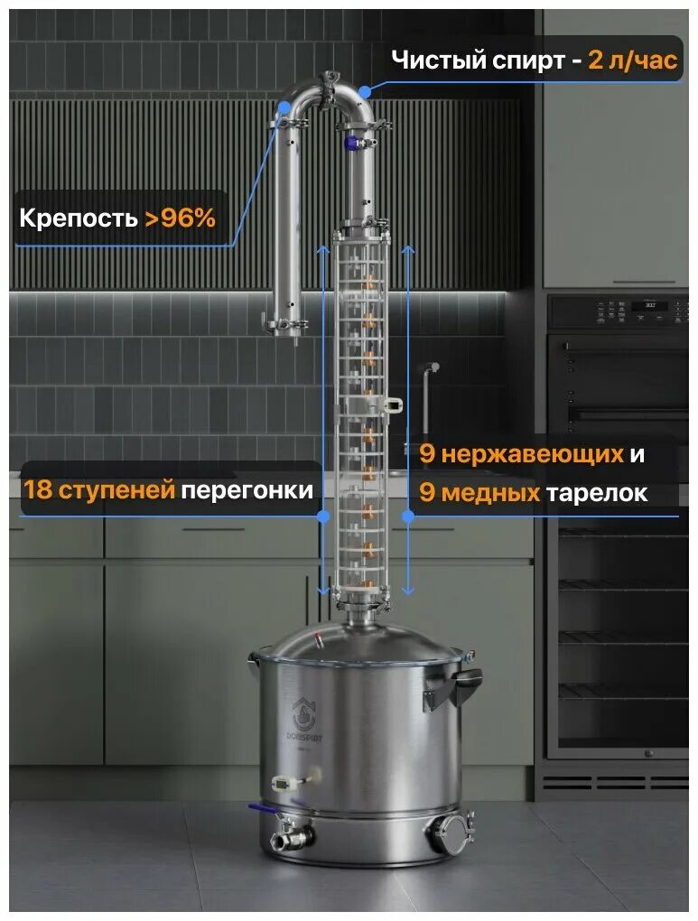 Купить самогонный домспирт. Тарельчатая колонна 3 дюйма domspirt. Тарельчатая колонна 2 дюйма домспирт. Domspirt самогонный аппарат. Ректификационная колонна 3 дюйма домспирт2.