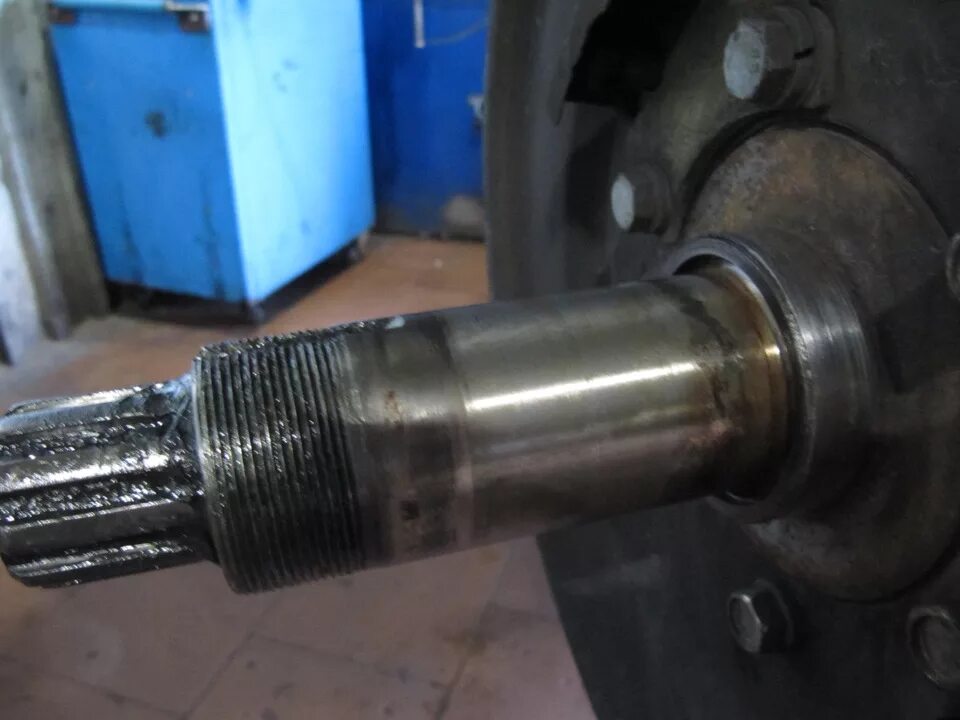 Износ цапф. Износ цапф