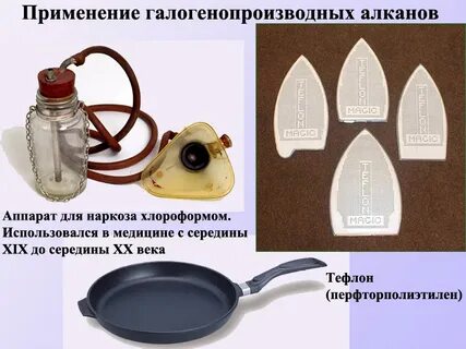 Применение алканов