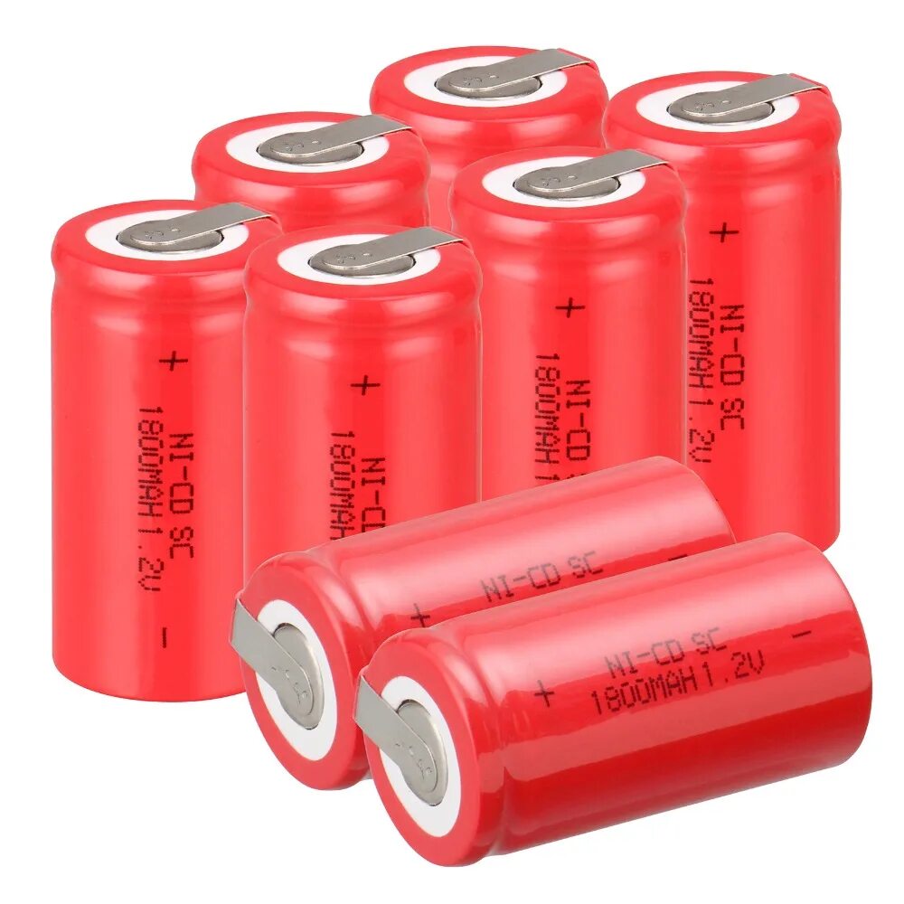 Ni CD SC Battery 1.5v 1800mah 4 см. Аккумулятор ni-CD SC 1800mah 1.2v пластиковая оболочка. Никель кадмиевые ni CD аккумуляторы. Аккумуляторы никель-кадмиевые 1.2.