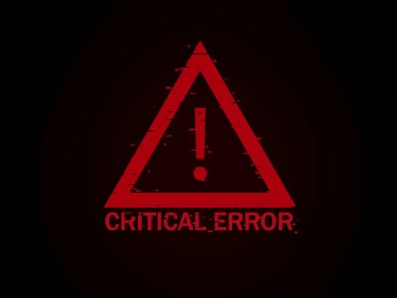 Image write error. Critical error. error картинка. обои на рабочий стол error. error на черном фоне.