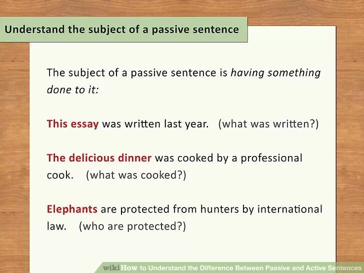 Passive subject. Difference between Passive and Active. Passive sentences if. Как отличить Active sentence от Passive sentence. By maker for Passive sentences.