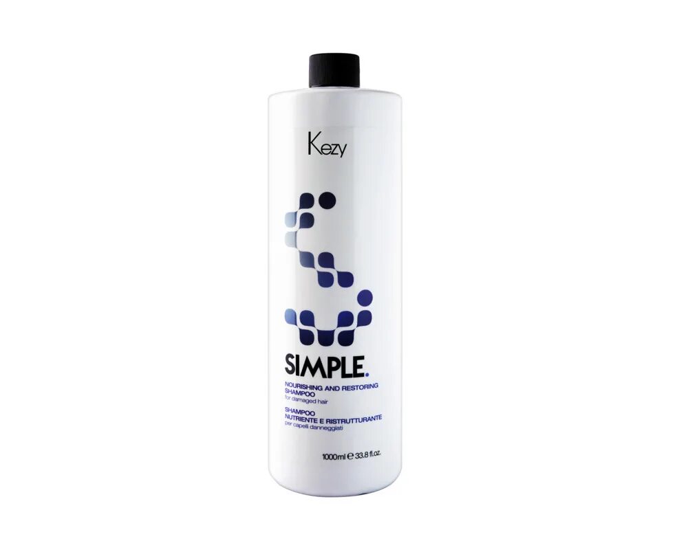 Шампунь увлажняющий для всех типов волос. Kezy simple шампунь. кейзи симпл шампунь для поврежденных волос.