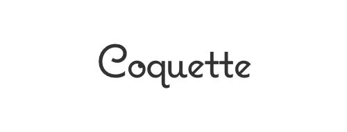 Кокет стиль. Coquette слово. Coquette шрифт. Flos deco логотип.
