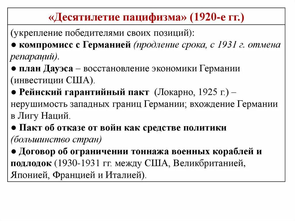 Международные отношения 1920 1930 таблица. Международные отношения в 1920 годы. десятилетие пацифизма 1920. причины пацифизма в 1920-е годы. эра пацифизма в 1920-е кратко.