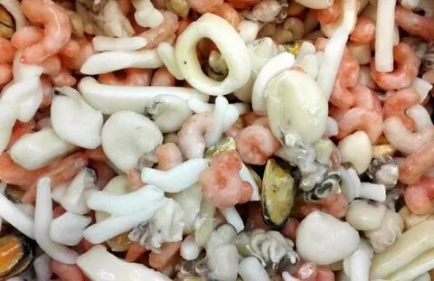 Белые морепродукты