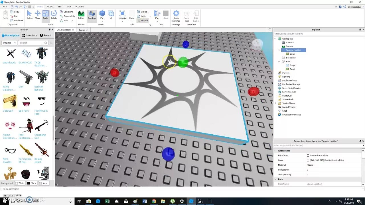 How to make a model of yourself! Roblox Studio Tutorial - YouTube