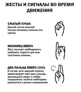 Жесты на техно