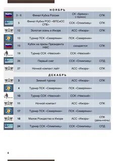 Ленинградская область соревнования календарь