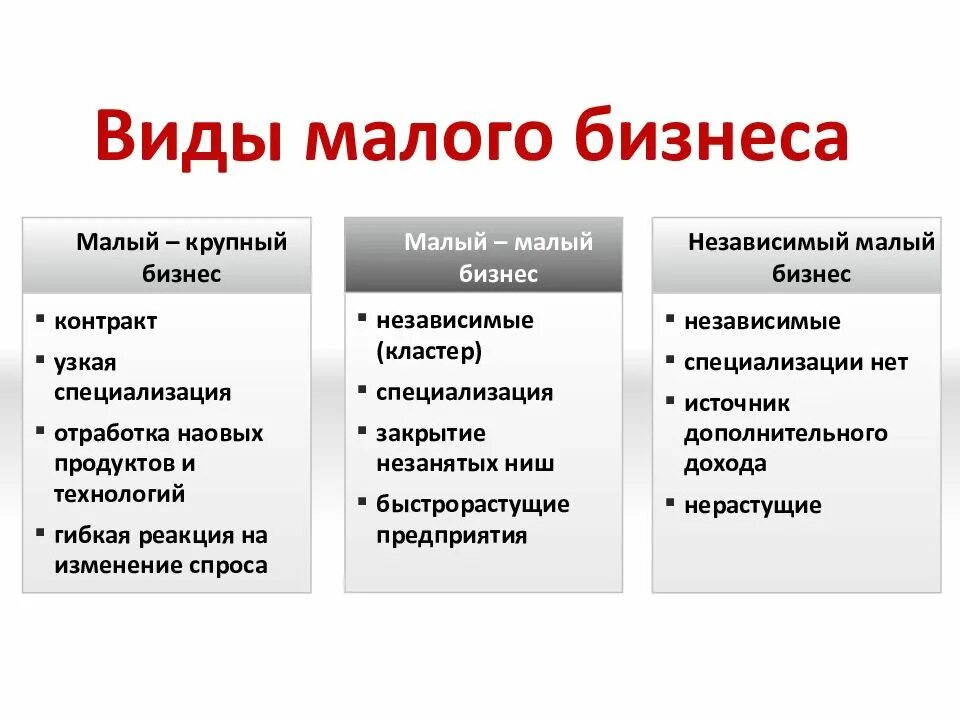 Малым и большим бывают. Виды малого бизнеса. Виды малого предпринимательства. Малое предпринимательство примеры. Виды малого предприятия.