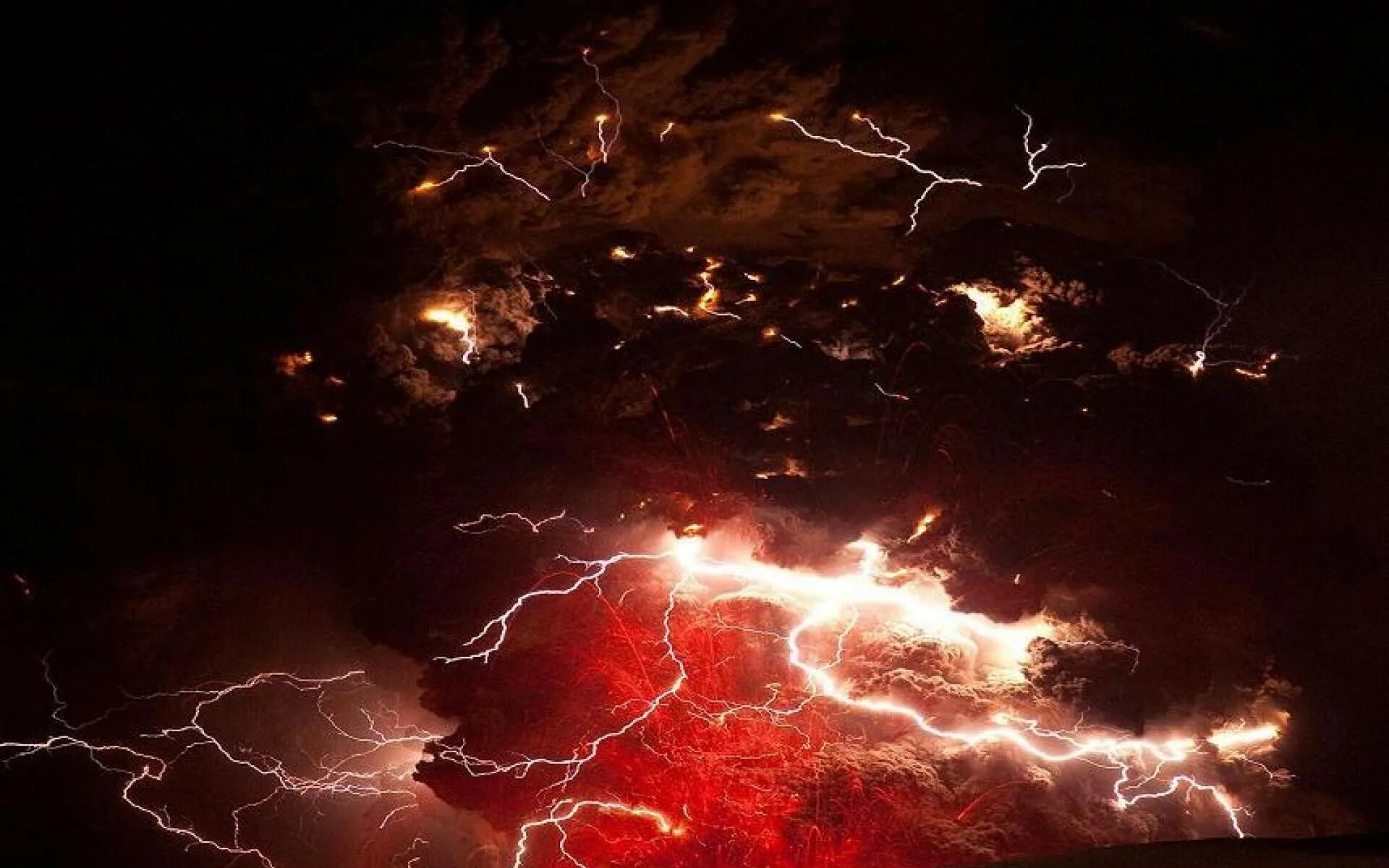 Fire lightning