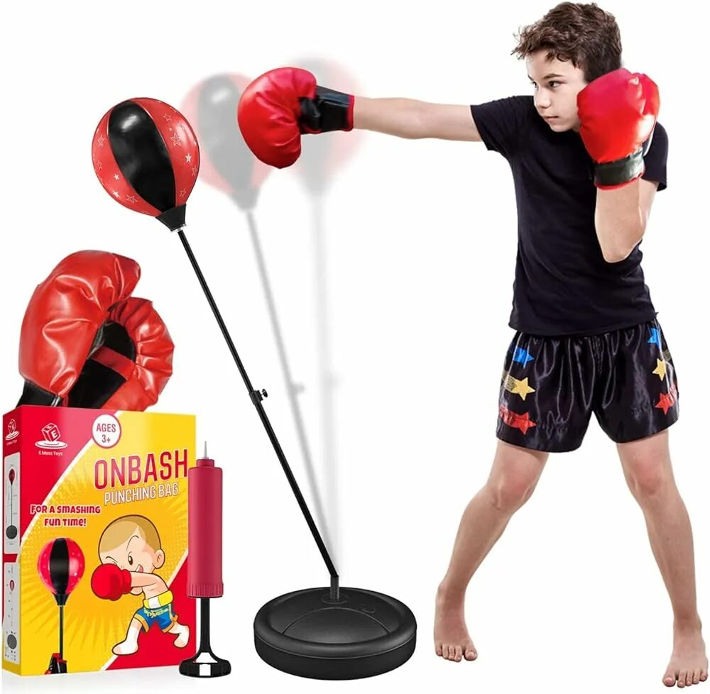 Боксерская груша Boxing Set. Груша напольная. Детский набор для бокса. Набор для бокса детский напольный. Напольный бокс детский