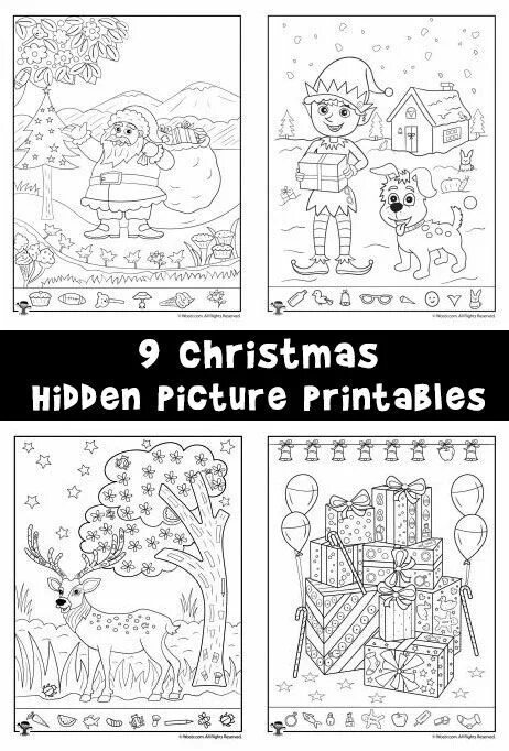 Hidden pages. Hidden pictures for kids christmas. hidden pictures christmas worksheet. hidden picture winter. hidden pictures printable christmas.