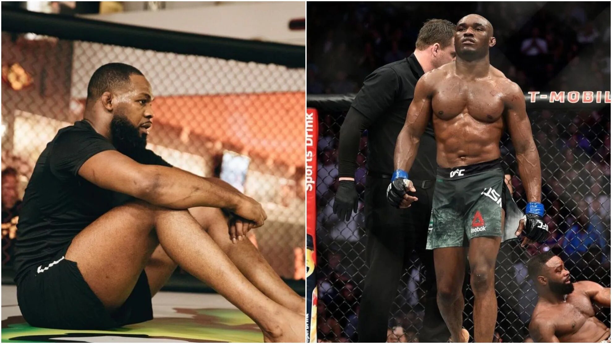 Джон джонс поражение. Усман Нганну Адесанья. Чимаев Джонс. Jon Jones. Джон Джонс и Чимаев.