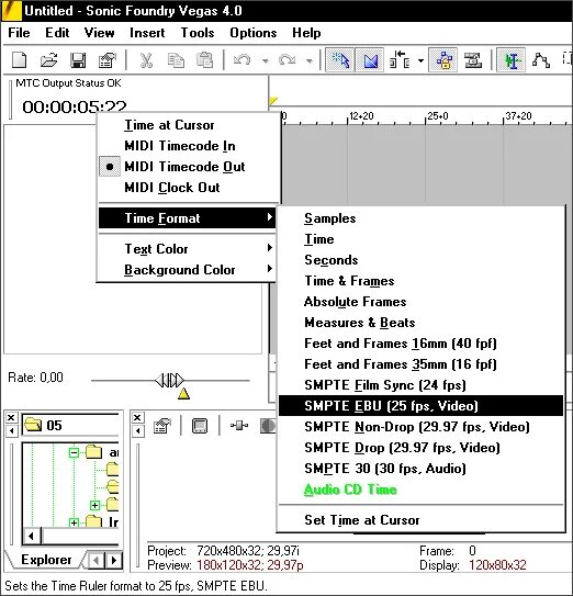 Midi data