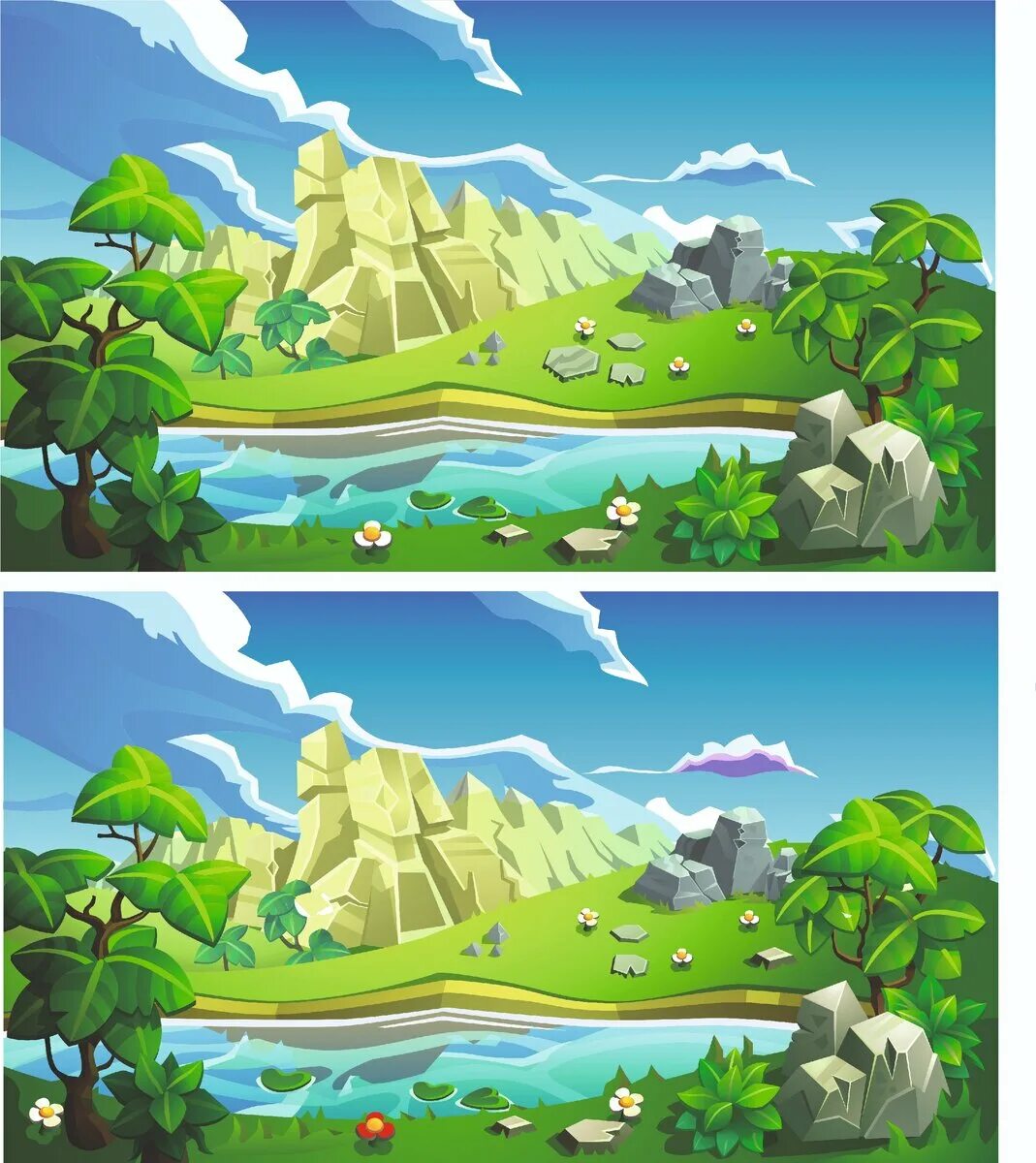 5 отличий природа. Найди отличия природа. найди отличия горы. найди 10 отличий природа. найди отличия пейзаж.