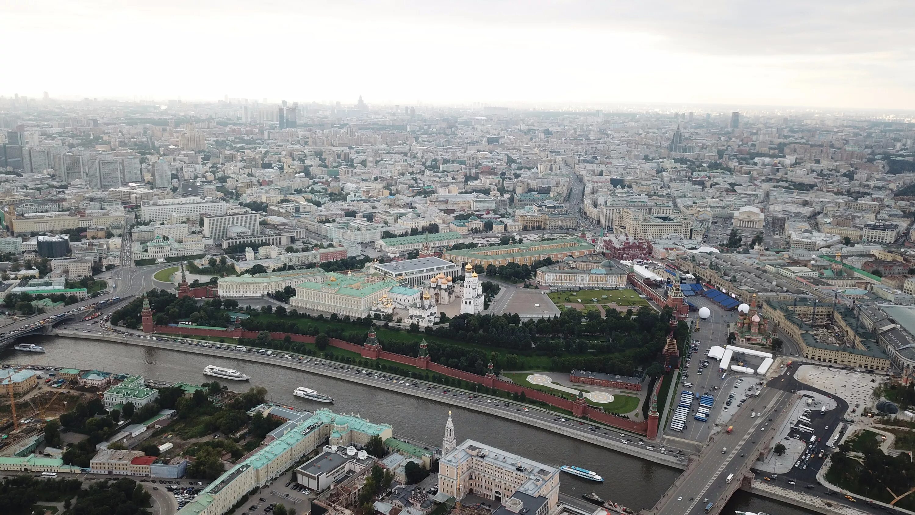 Лучшие фотографии Москвы Aerial view, City view, Aerial