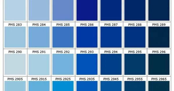 Голубой цвет таблица. Пантон Bluebird Blue. Синий пантон Смик. Пантон 289. Пантон 654.