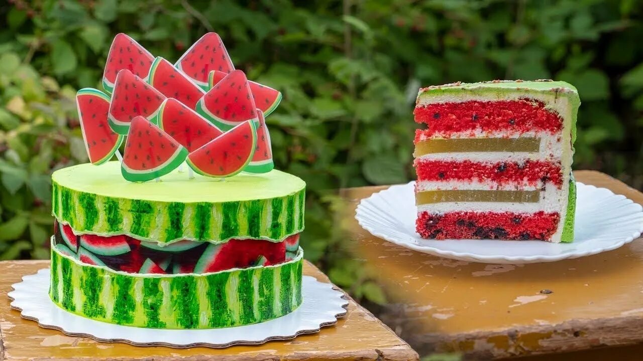 украшение торта в виде арбуза. торт в виде арбуза. торт в виде арбуза. торт «арбуз». торт «арбуз».