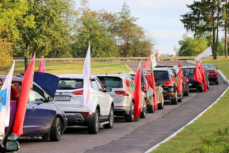 Участие в автопробеге. Участие в автопробеге