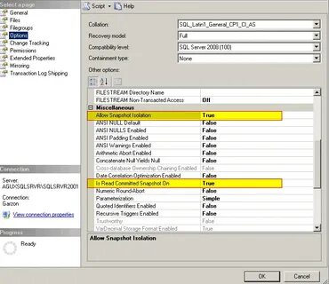 Уровни sql