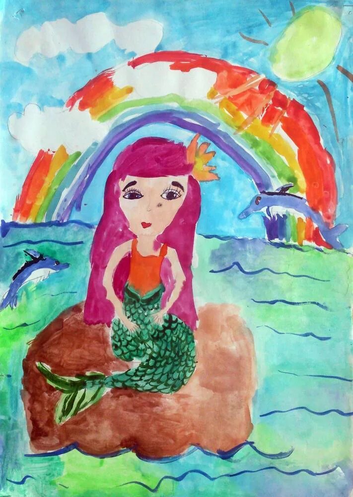 Русалочка учебник 4 класс. Русалочка детские рисунки. иллюстрация к русалочке 4 класс. рисование русалка в подготовительной группе. русалочка в подводном царстве рисование в подготовительной группе.